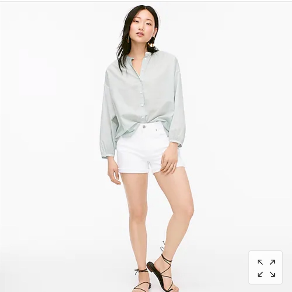 NWT J Crew White Denim Shorts
